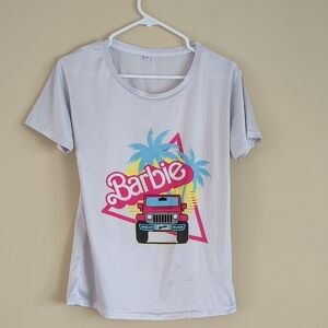 Medium Barbie Jeep Short Sleeve Shirt Top